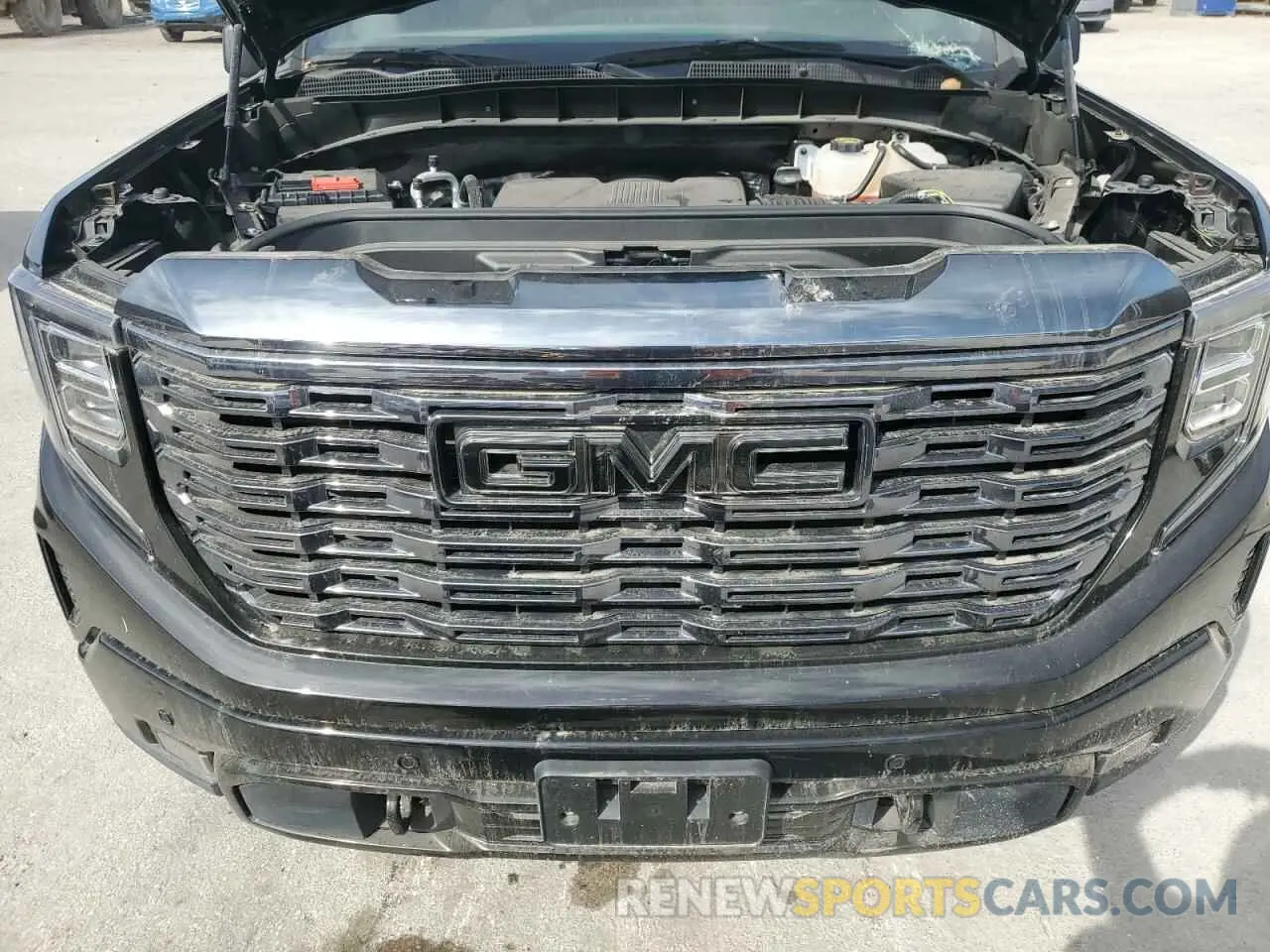 11 Photograph of a damaged car 1GTUUHEL8NZ608164 GMC SIERRA 2022