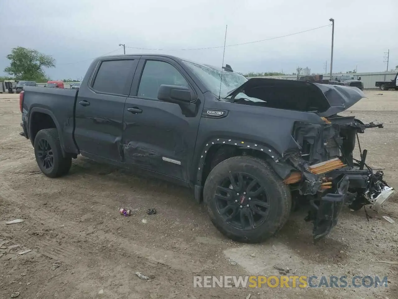 4 Photograph of a damaged car 3GTP8CED5NG122800 GMC SIERRA 2022