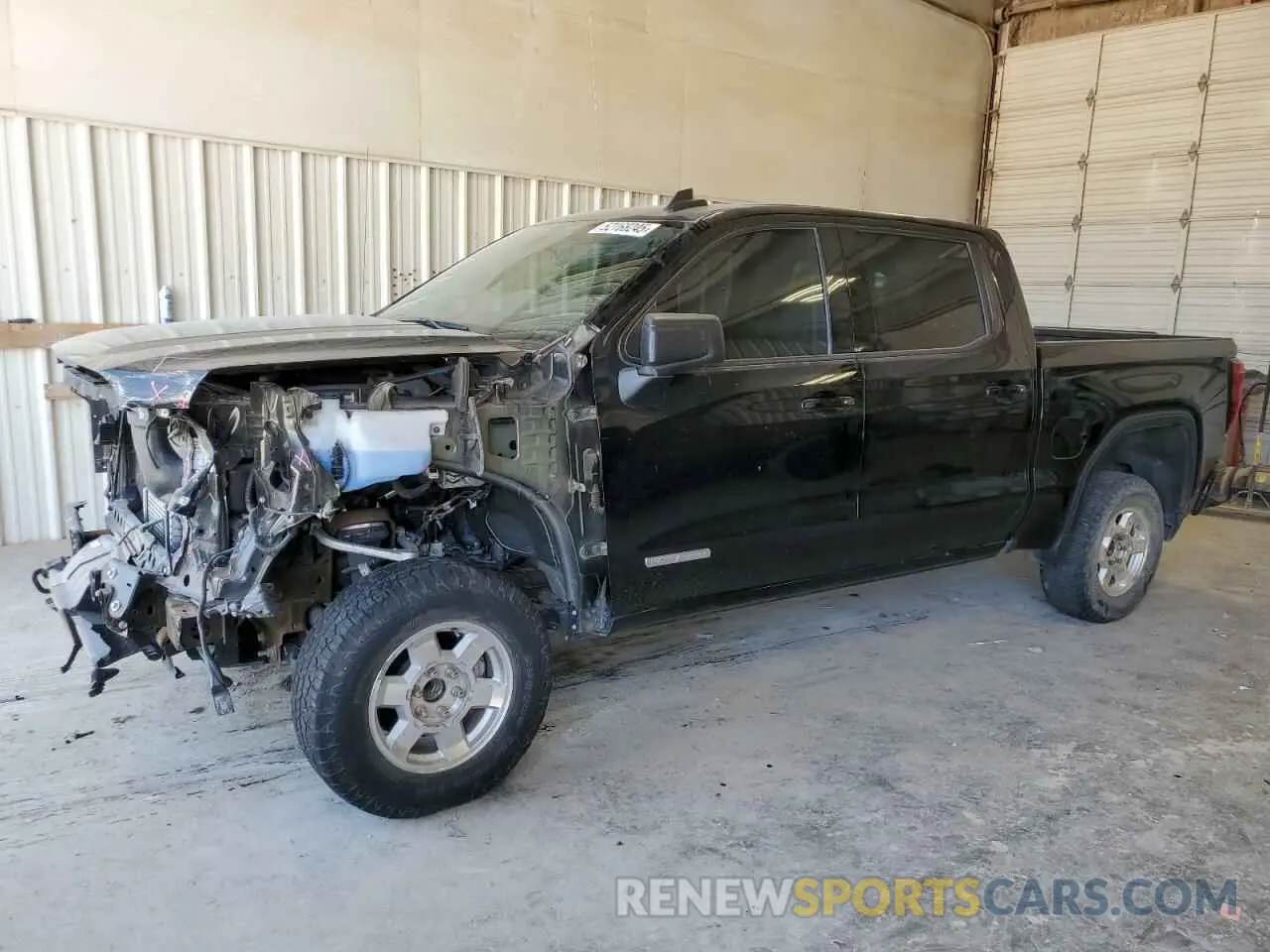 1 Photograph of a damaged car 3GTP8CEK3NG136953 GMC SIERRA 2022