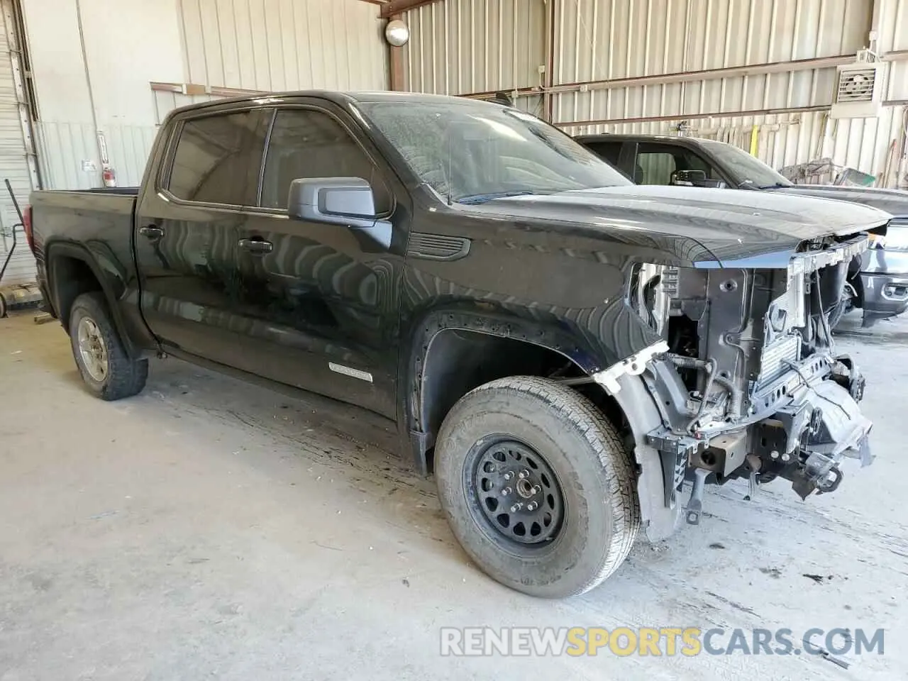 4 Photograph of a damaged car 3GTP8CEK3NG136953 GMC SIERRA 2022