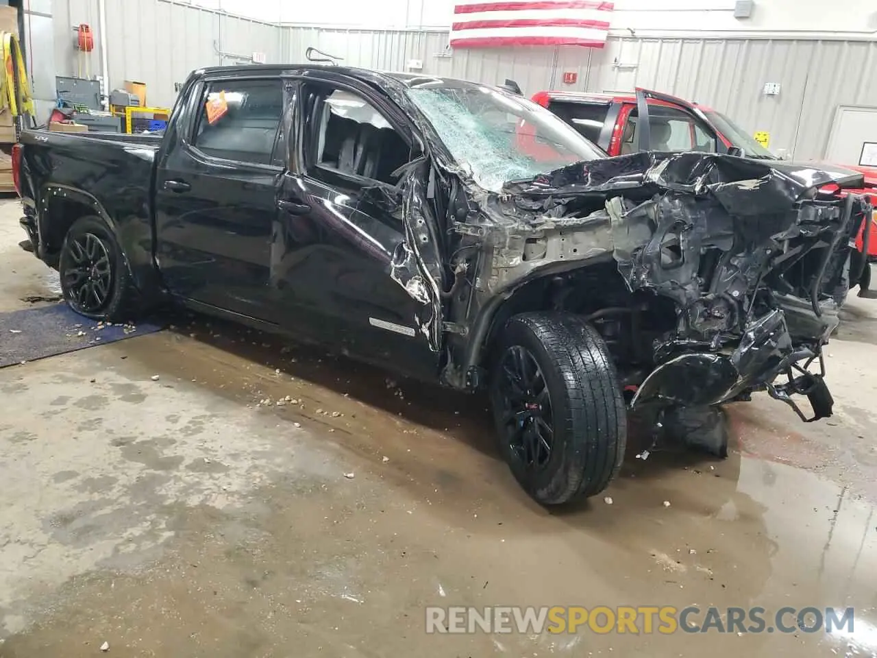 4 Photograph of a damaged car 3GTP9CEK2NG115945 GMC SIERRA 2022