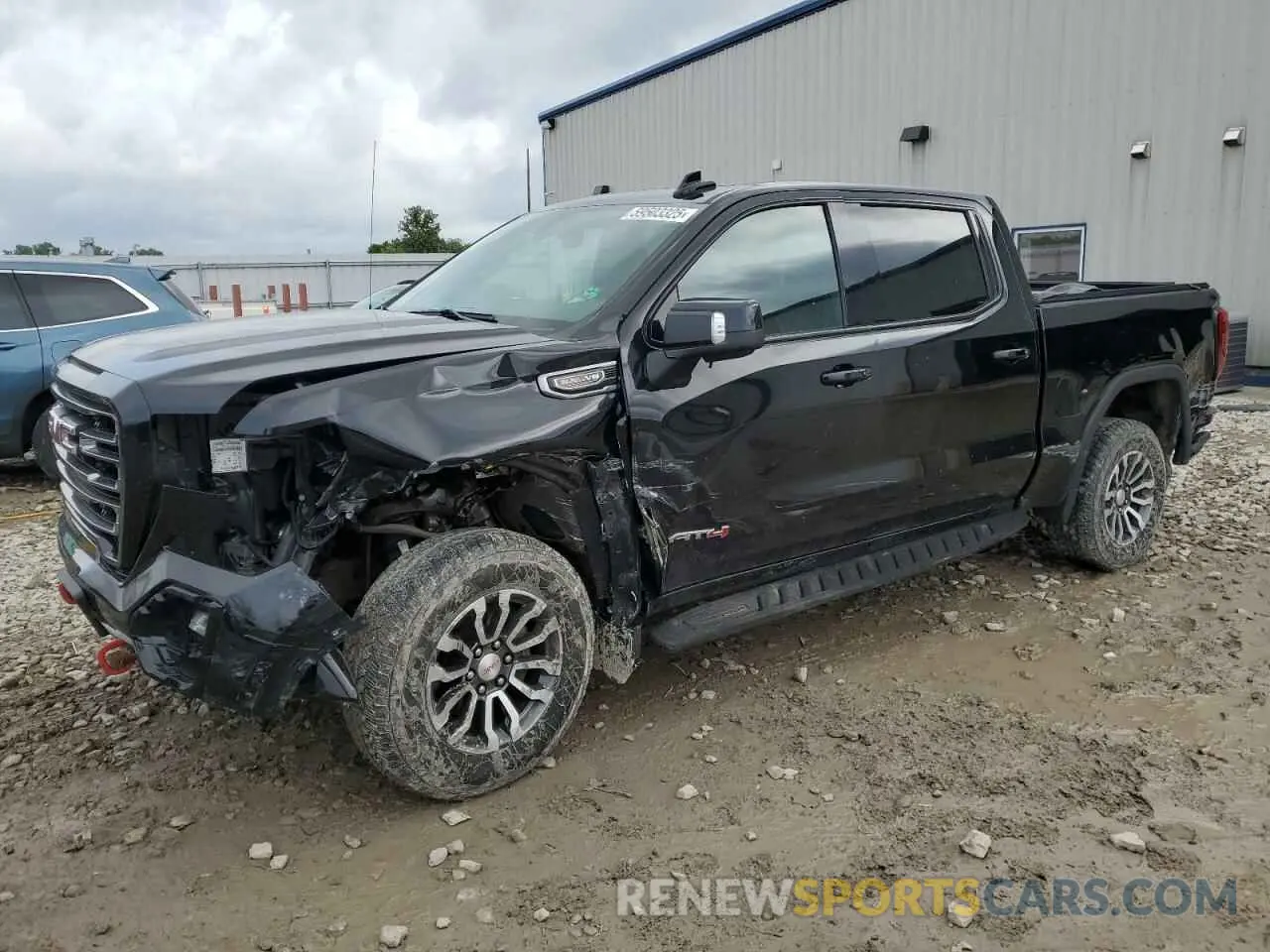 1 Photograph of a damaged car 3GTP9EEL6NG111028 GMC SIERRA 2022