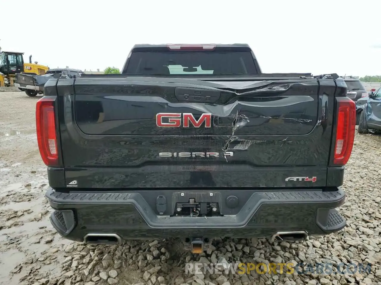 6 Photograph of a damaged car 3GTP9EEL6NG111028 GMC SIERRA 2022