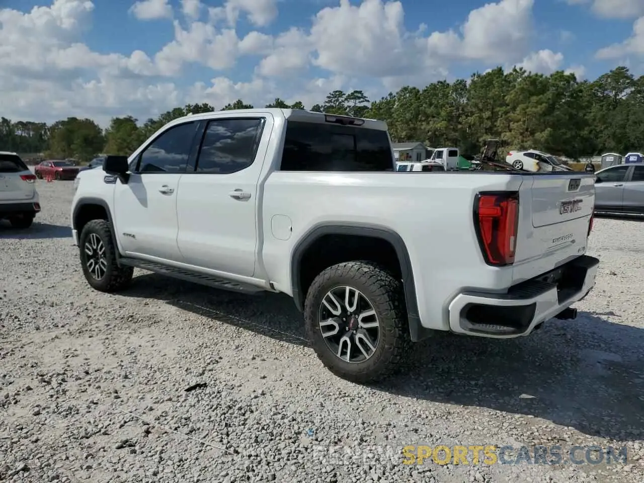 2 Photograph of a damaged car 3GTP9EELXNG164704 GMC SIERRA 2022