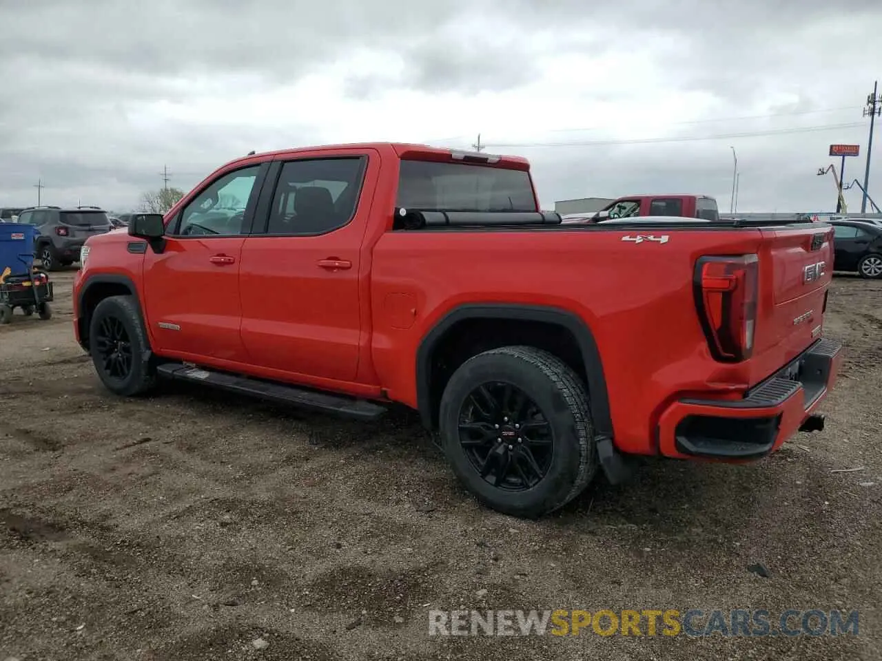 2 Photograph of a damaged car 3GTP9GEK7NG178336 GMC SIERRA 2022