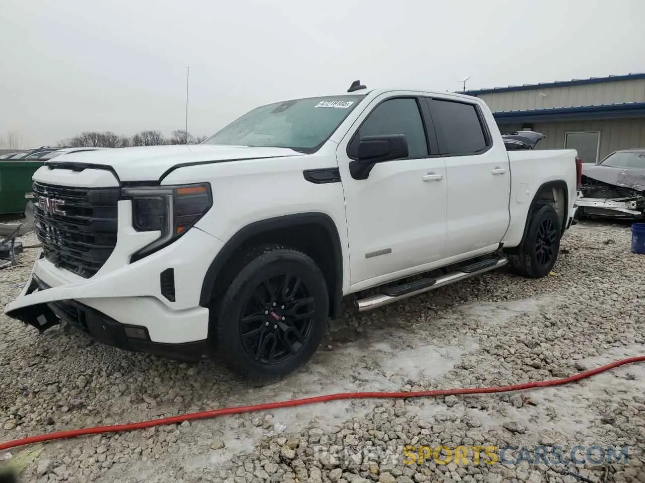 1 Photograph of a damaged car 3GTPHCEK6NG680623 GMC SIERRA 2022
