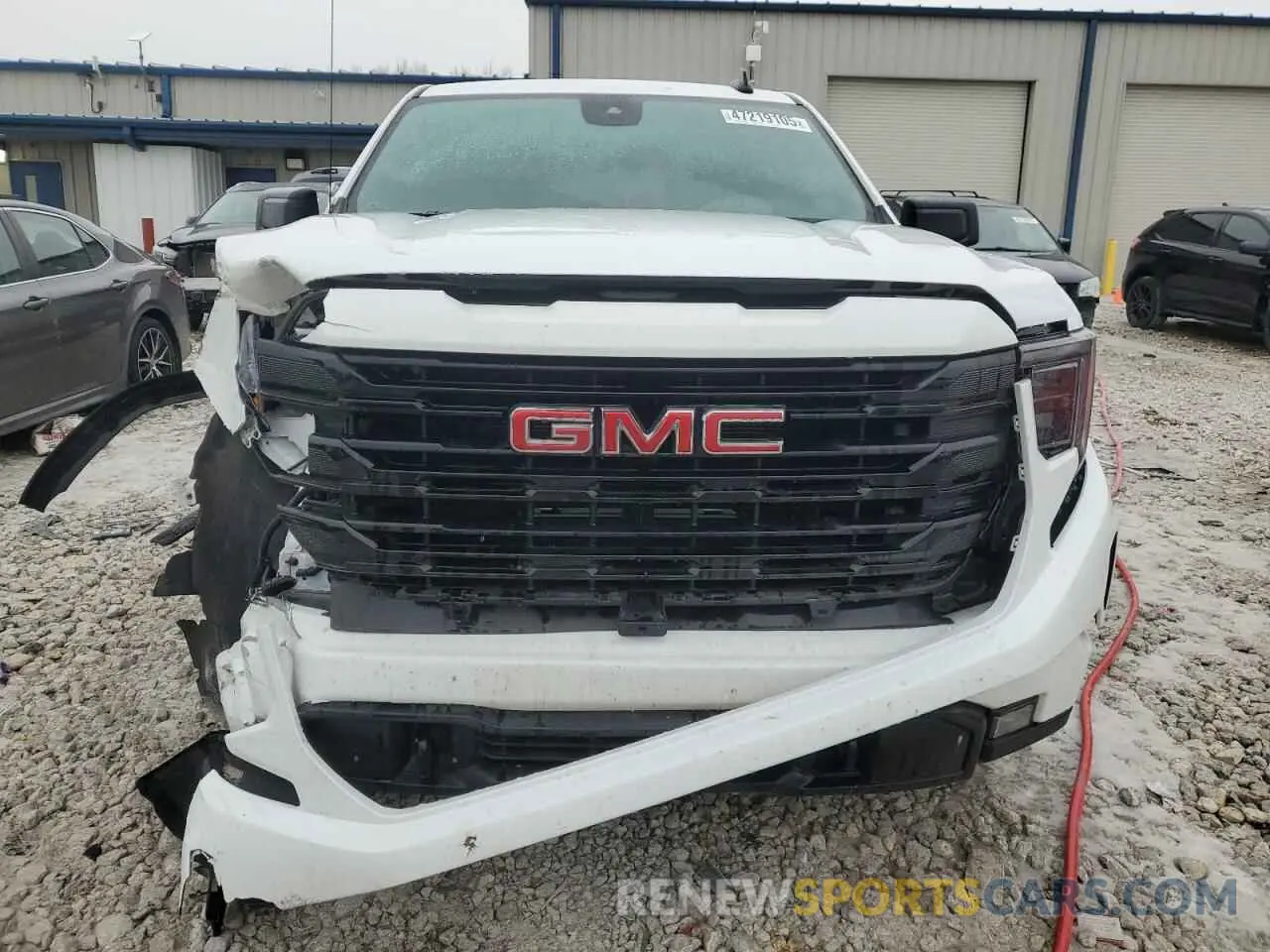 5 Photograph of a damaged car 3GTPHCEK6NG680623 GMC SIERRA 2022