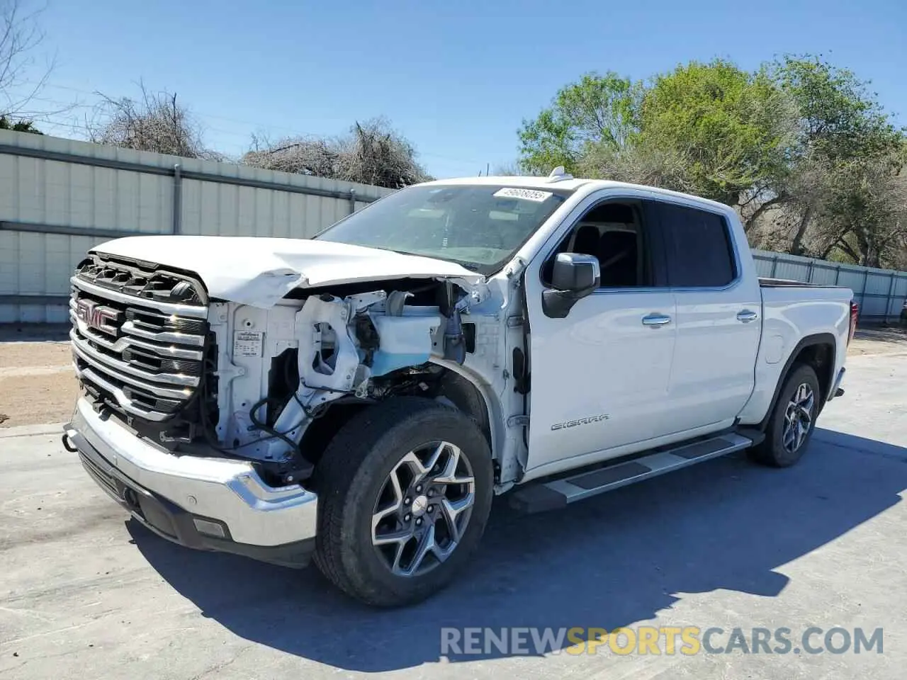 1 Photograph of a damaged car 3GTPHDED4NG567647 GMC SIERRA 2022
