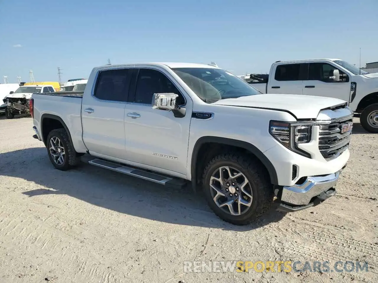 4 Photograph of a damaged car 3GTPHDED8NG653074 GMC SIERRA 2022