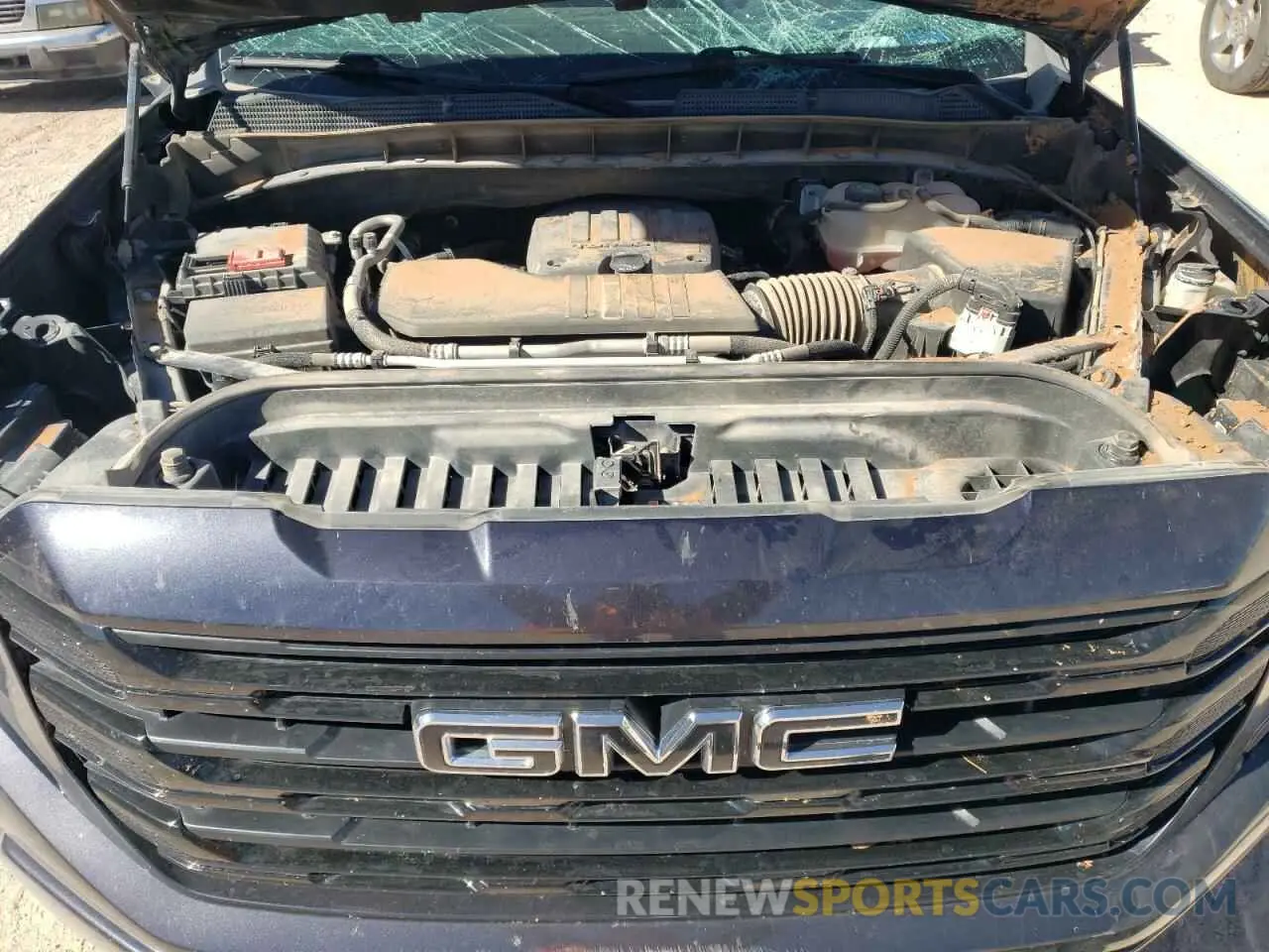 11 Photograph of a damaged car 3GTPUCEK5NG665509 GMC SIERRA 2022