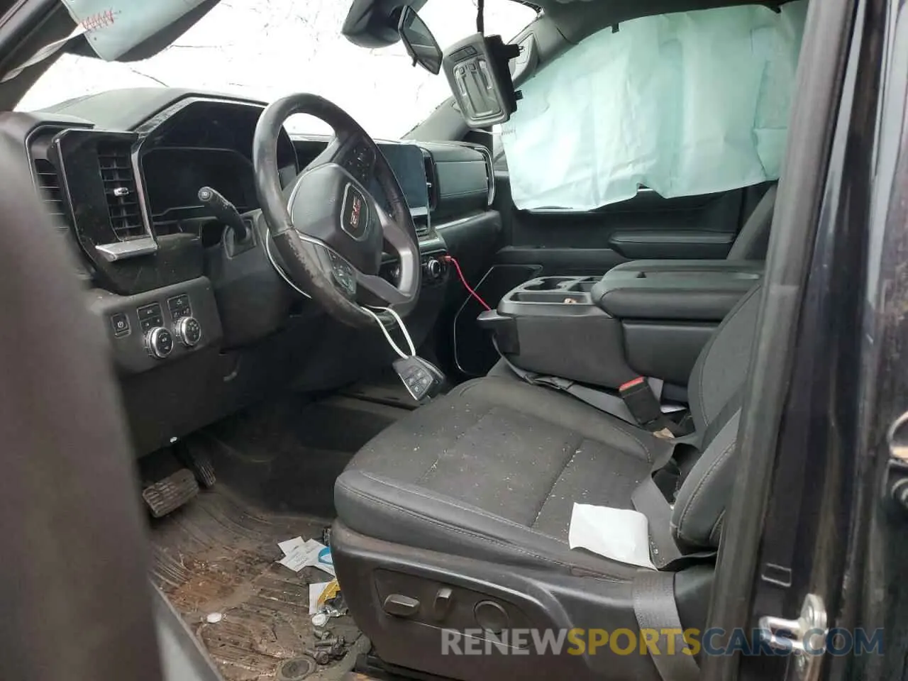 7 Photograph of a damaged car 3GTPUCEK5NG665509 GMC SIERRA 2022