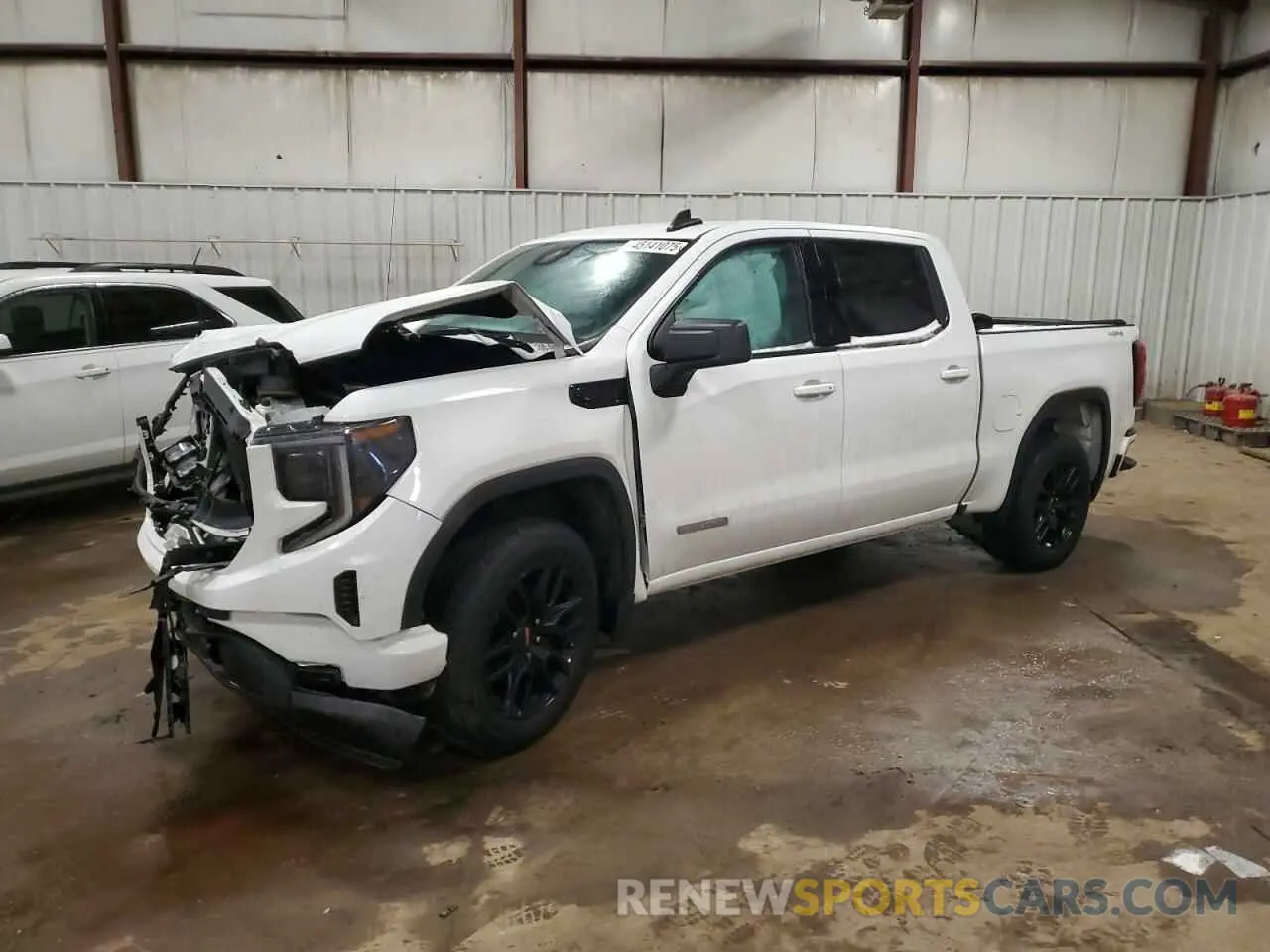 1 Photograph of a damaged car 3GTPUCEK9NG689697 GMC SIERRA 2022