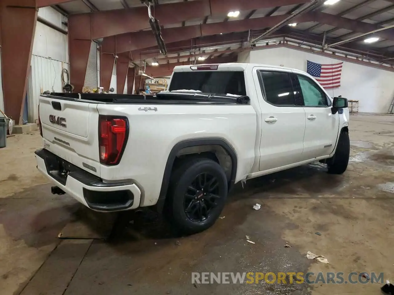 3 Photograph of a damaged car 3GTPUCEK9NG689697 GMC SIERRA 2022