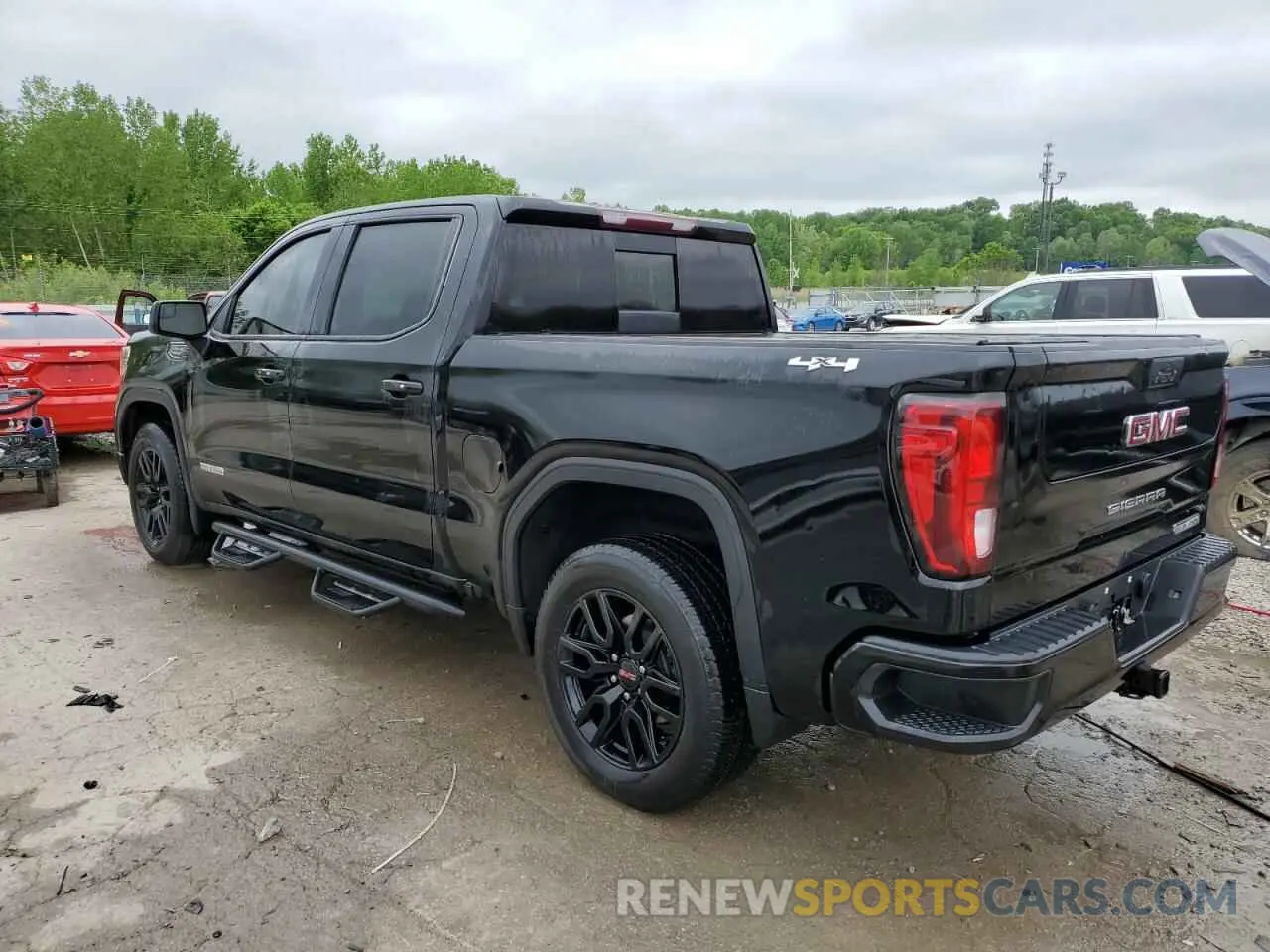 2 Photograph of a damaged car 3GTU9CED1NG114211 GMC SIERRA 2022