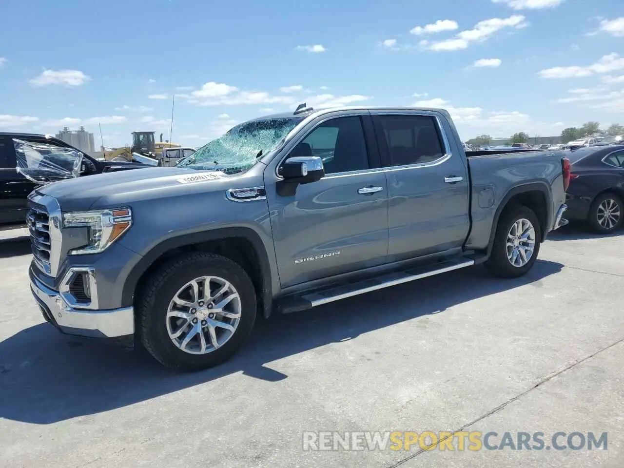 1 Photograph of a damaged car 3GTU9DED0NG104761 GMC SIERRA 2022