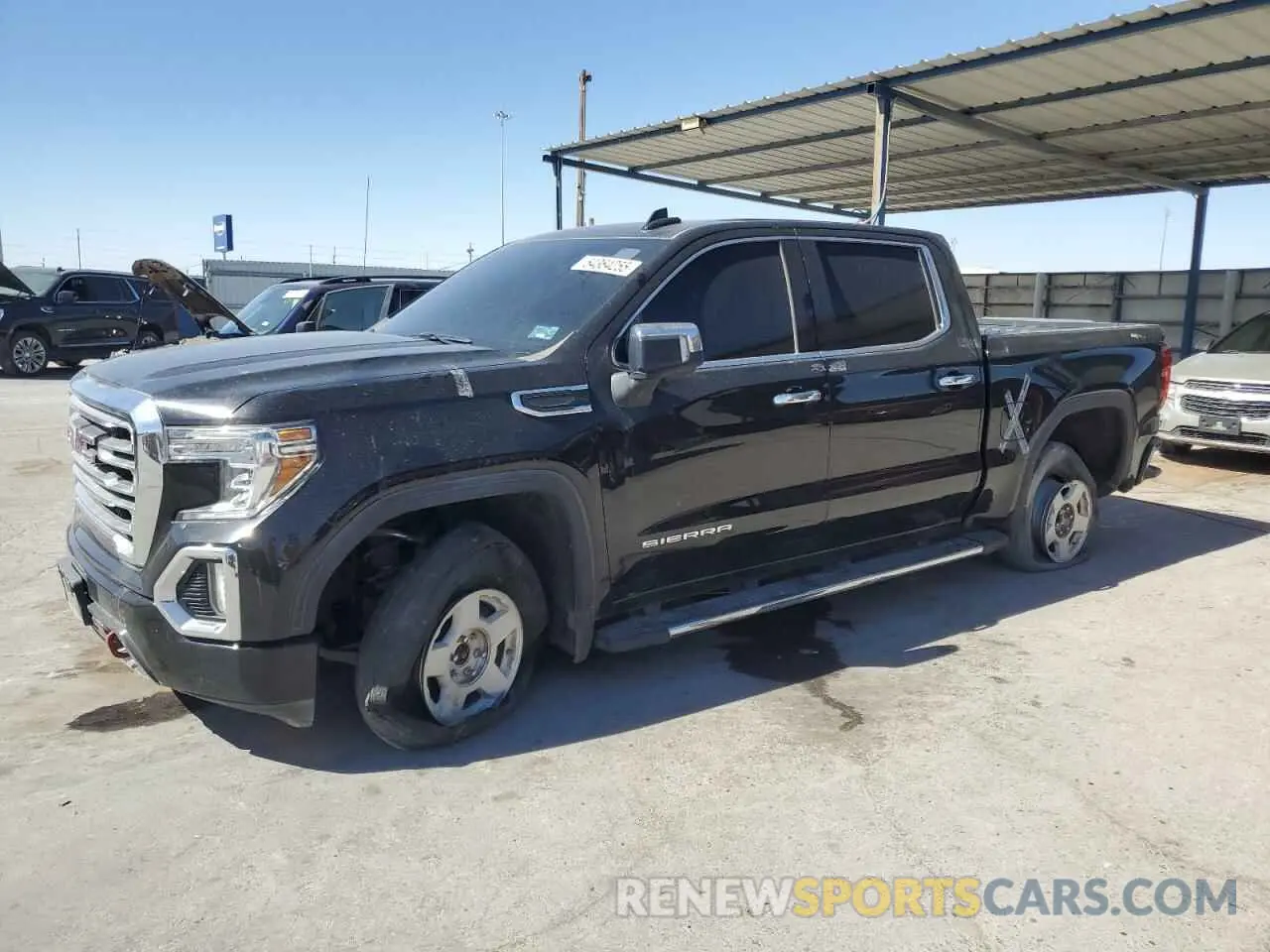 1 Photograph of a damaged car 3GTU9DED6NG145430 GMC SIERRA 2022