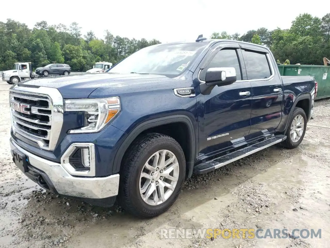 1 Photograph of a damaged car 3GTU9DED6NG146643 GMC SIERRA 2022