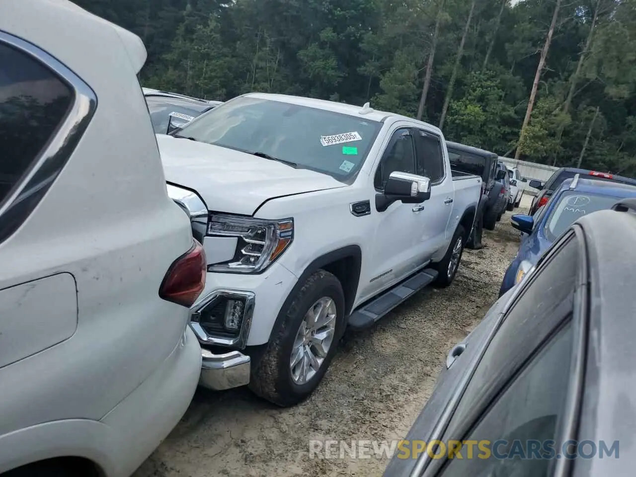 1 Photograph of a damaged car 3GTU9DED6NG158615 GMC SIERRA 2022