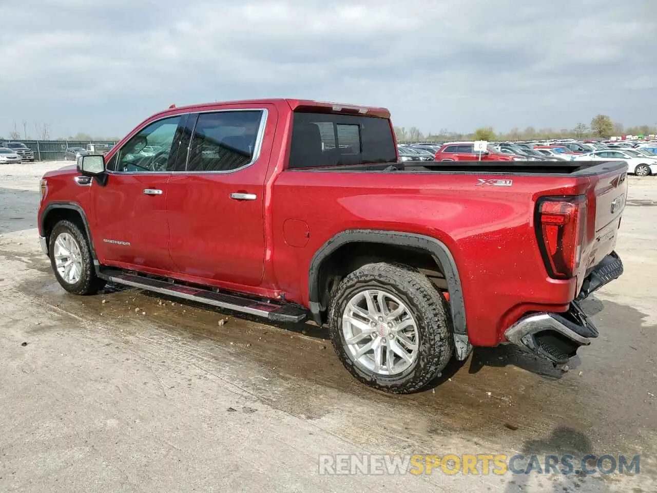 2 Photograph of a damaged car 3GTU9DEL7NG115182 GMC SIERRA 2022