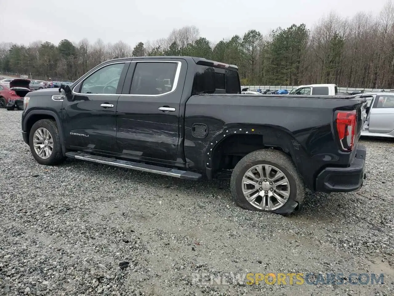 2 Photograph of a damaged car 3GTU9FED6NG190072 GMC SIERRA 2022