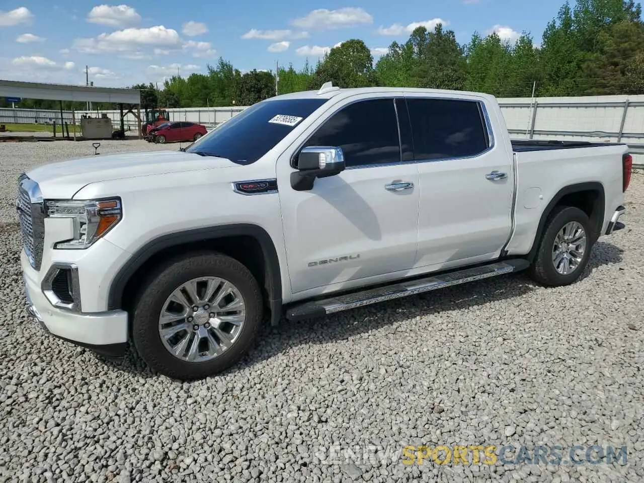1 Photograph of a damaged car 3GTU9FEL9NG158840 GMC SIERRA 2022