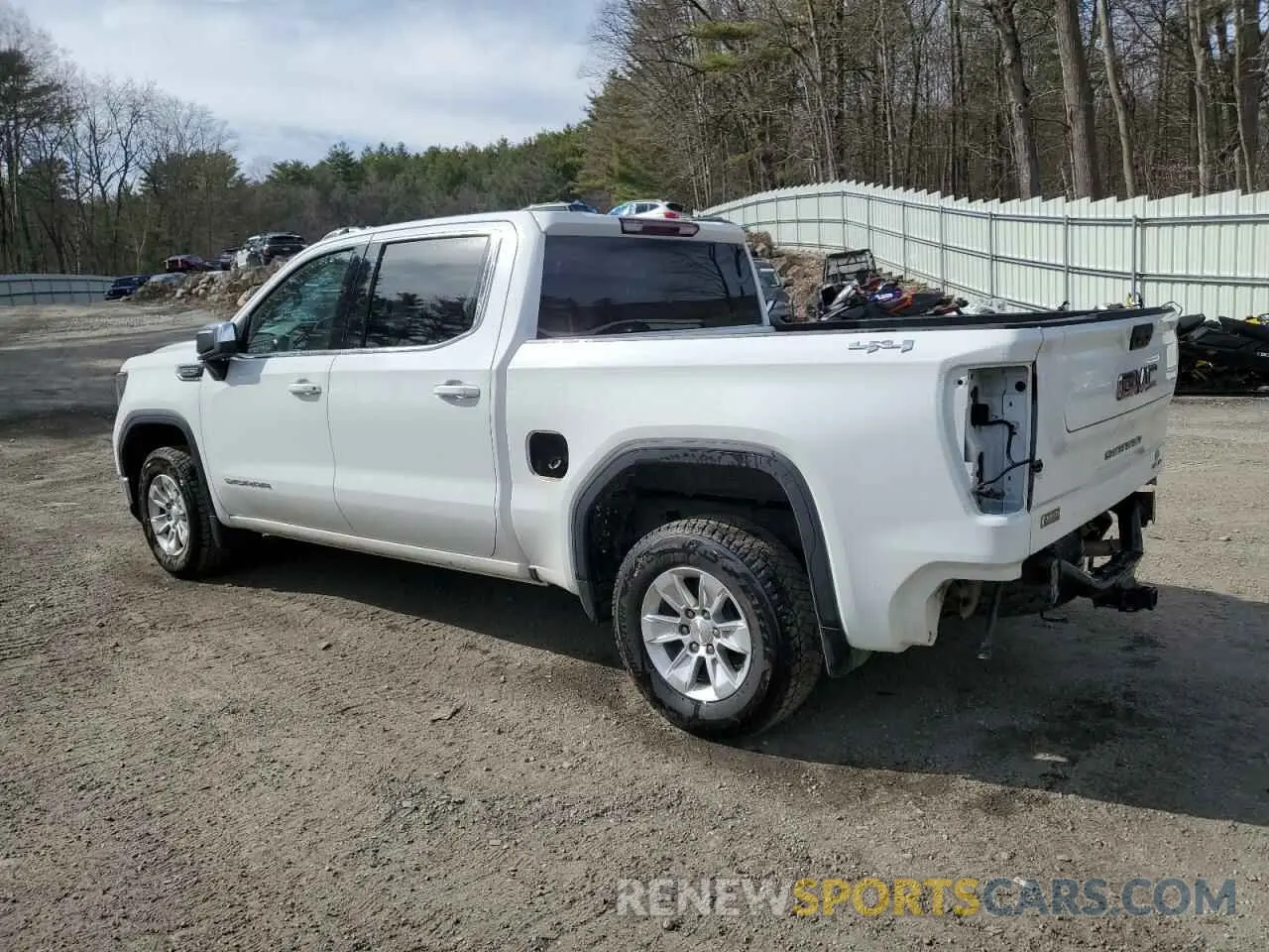 2 Photograph of a damaged car 3GTUUBED6NG612641 GMC SIERRA 2022