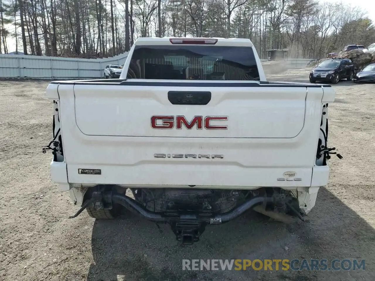 6 Photograph of a damaged car 3GTUUBED6NG612641 GMC SIERRA 2022