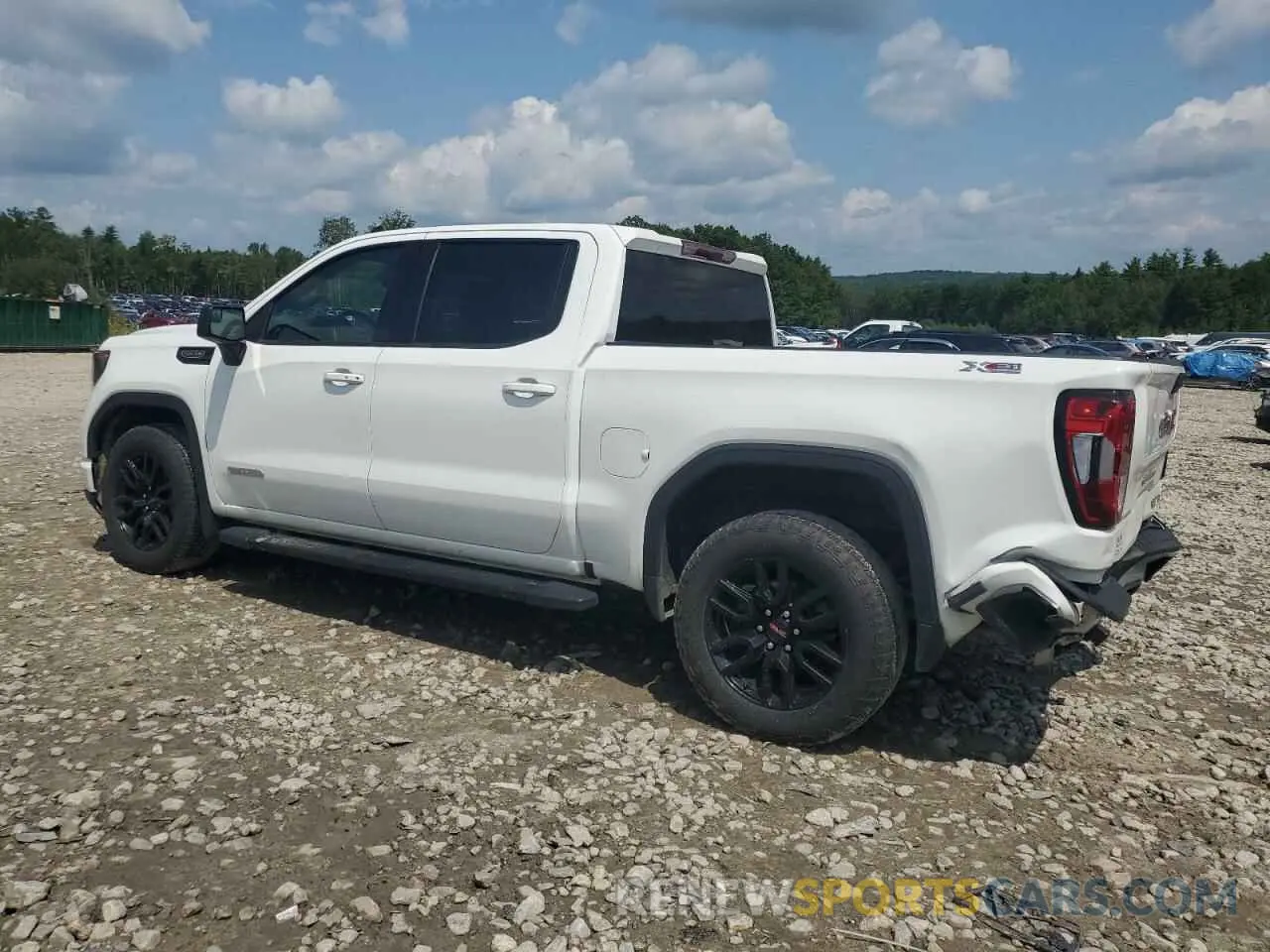 2 Photograph of a damaged car 3GTUUCED2NG592913 GMC SIERRA 2022