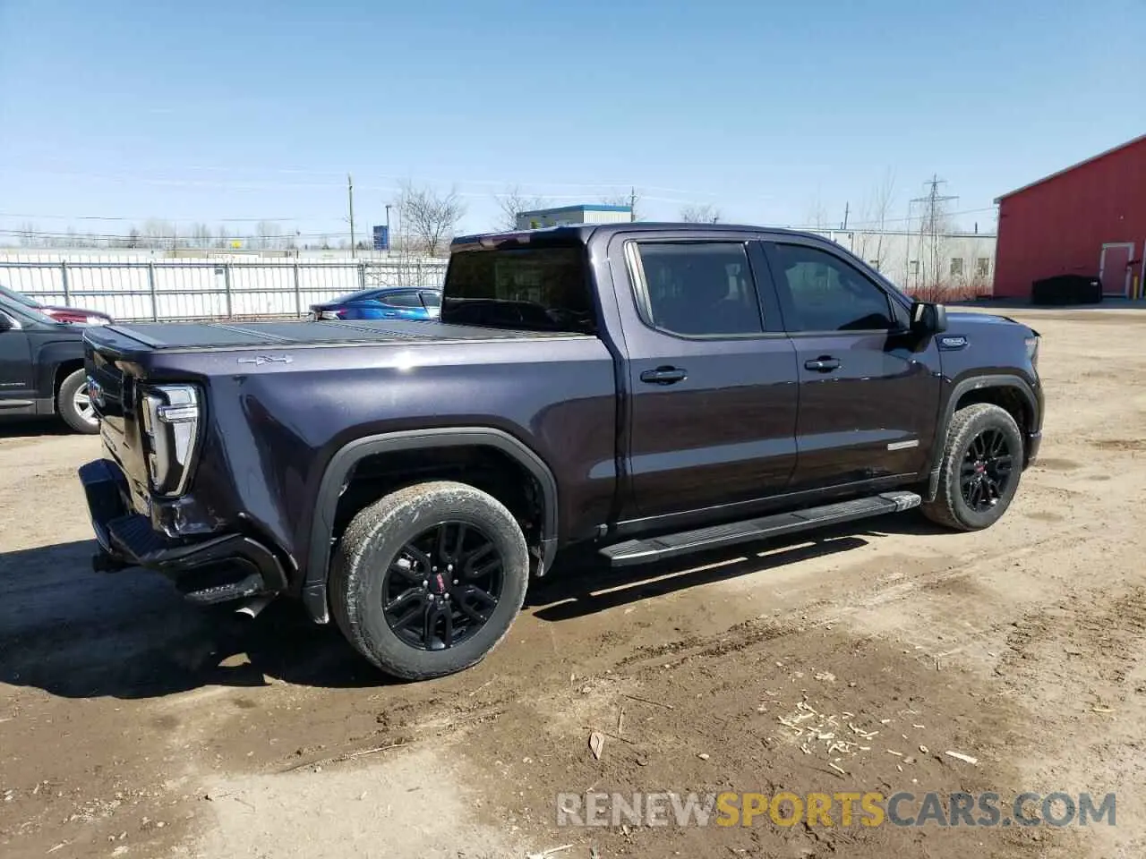 3 Photograph of a damaged car 3GTUUCED8NG652645 GMC SIERRA 2022