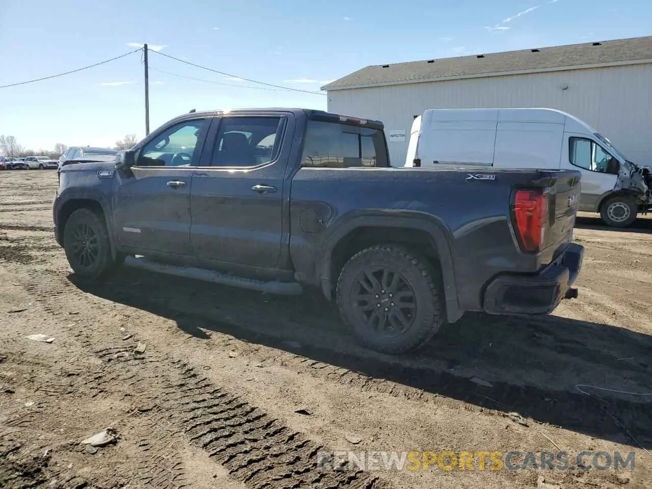 2 Photograph of a damaged car 3GTUUCET1NG564494 GMC SIERRA 2022