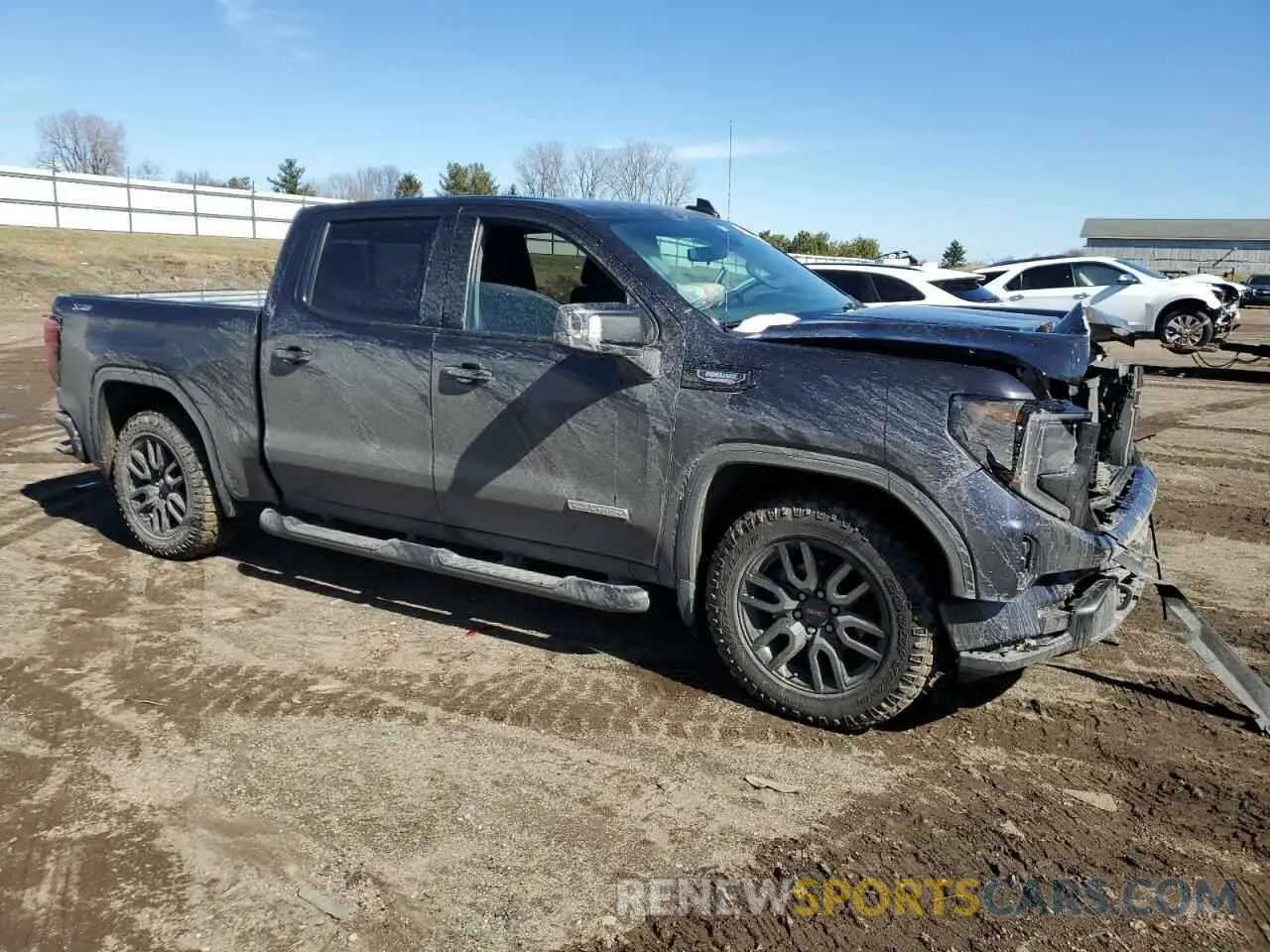 4 Photograph of a damaged car 3GTUUCET1NG564494 GMC SIERRA 2022