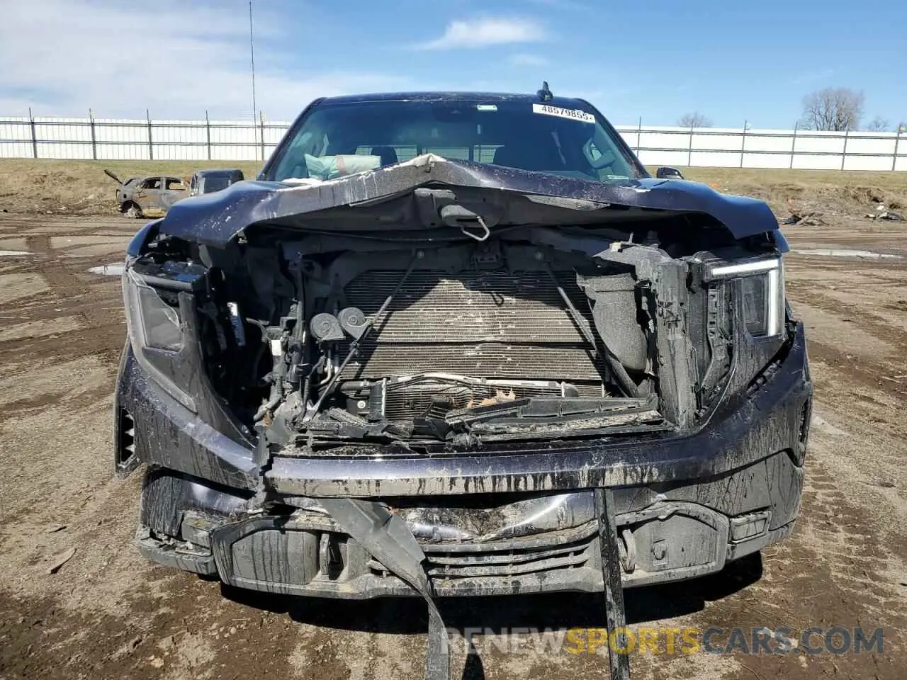 5 Photograph of a damaged car 3GTUUCET1NG564494 GMC SIERRA 2022