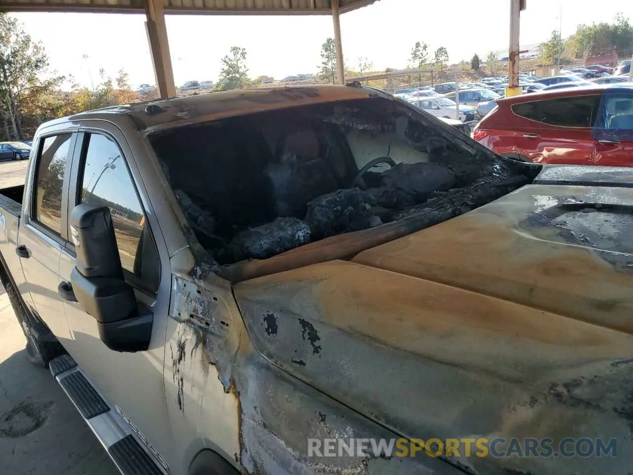 9 Photograph of a damaged car 3GTUUFEL1NG568630 GMC SIERRA 2022