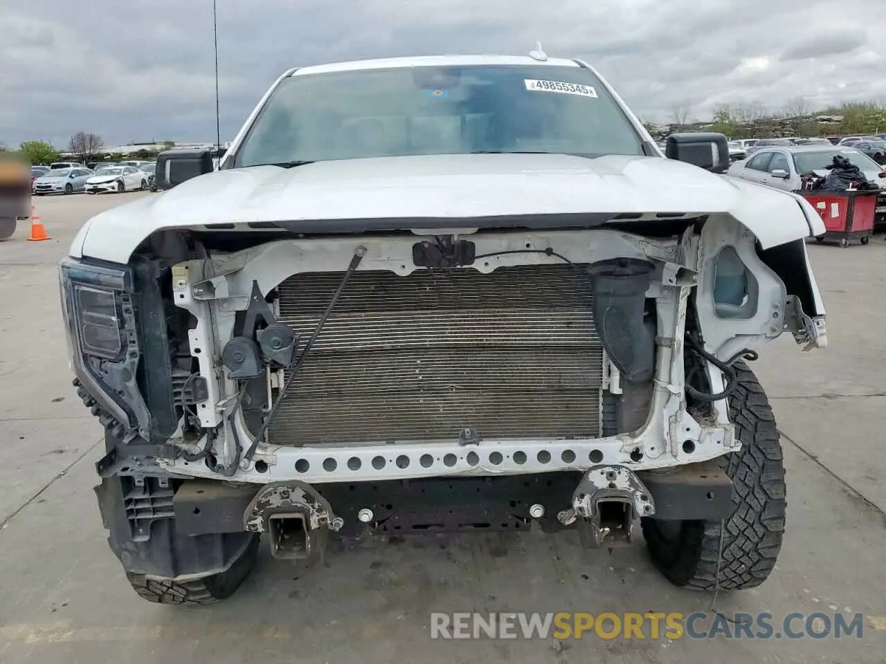 5 Photograph of a damaged car 3GTUUFEL4NG662159 GMC SIERRA 2022
