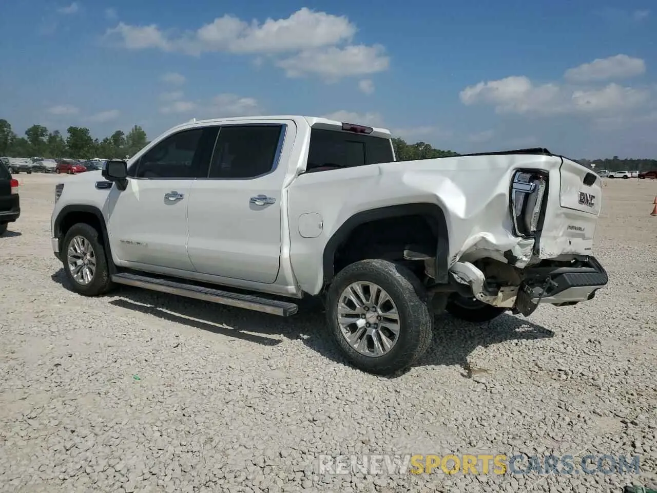 2 Photograph of a damaged car 3GTUUGED2NG677564 GMC SIERRA 2022