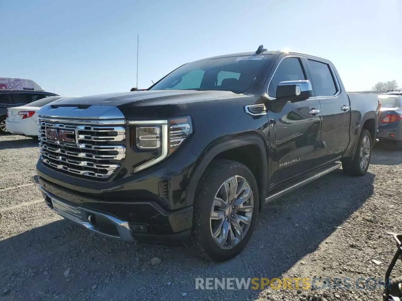 1 Photograph of a damaged car 3GTUUGED9NG685418 GMC SIERRA 2022