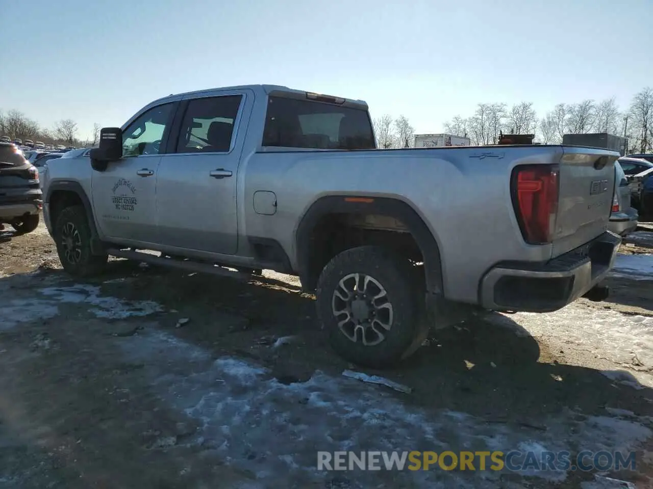 2 Photograph of a damaged car 1GT19MEY8PF207663 GMC SIERRA 2023