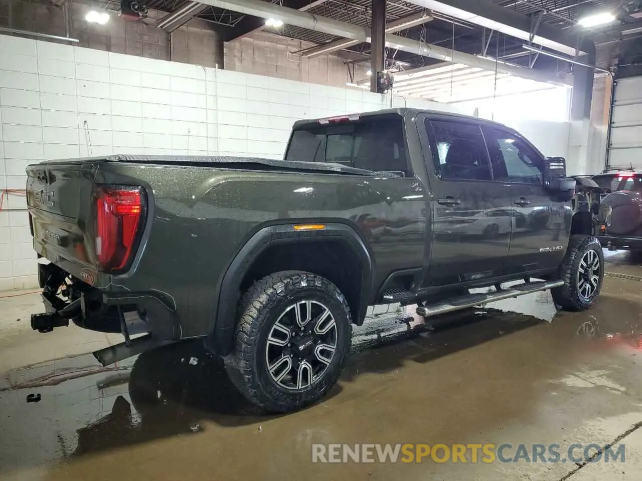 3 Photograph of a damaged car 1GT19PE7XPF203560 GMC SIERRA 2023