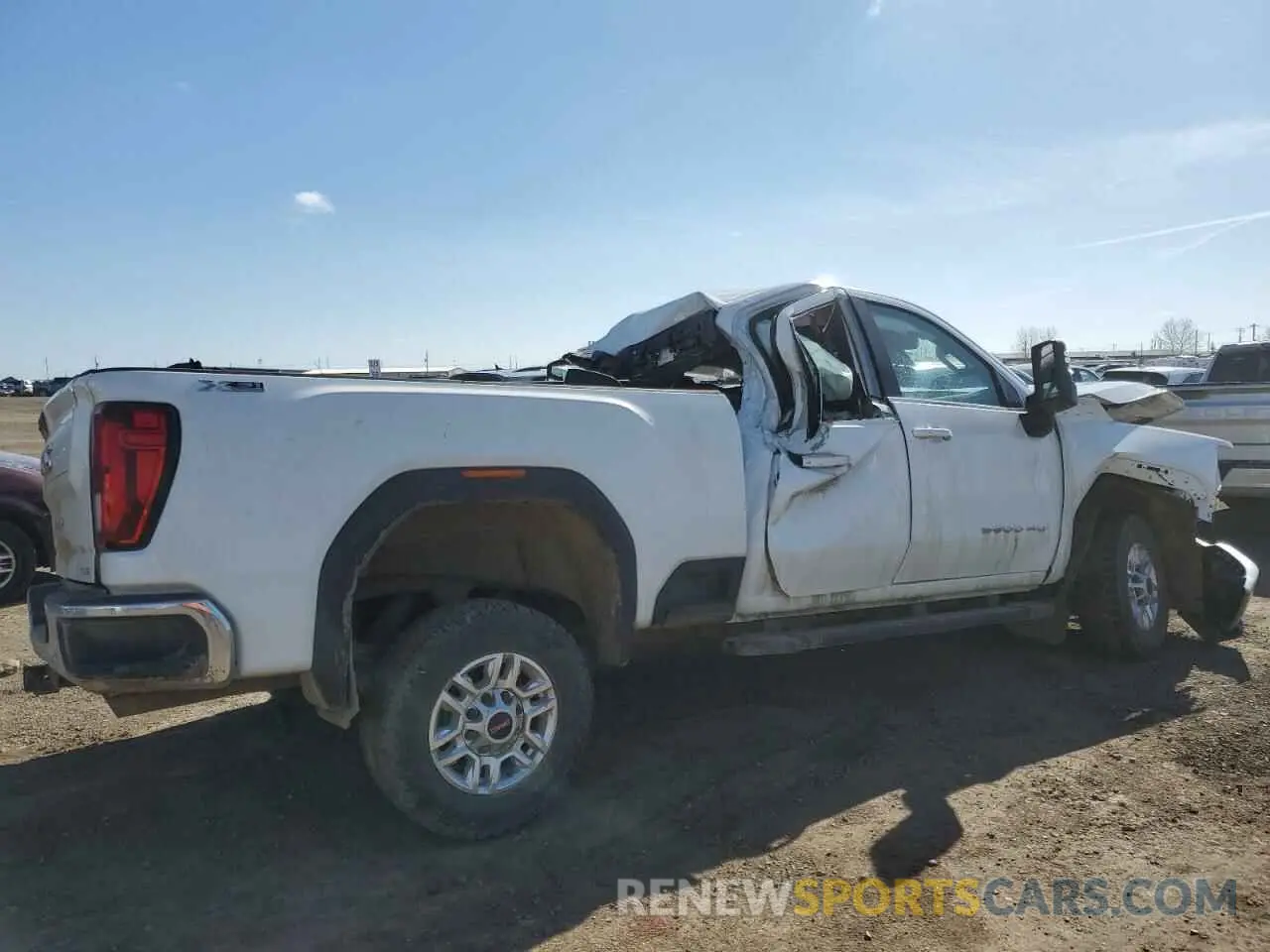 3 Photograph of a damaged car 1GT29ME72PF231291 GMC SIERRA 2023