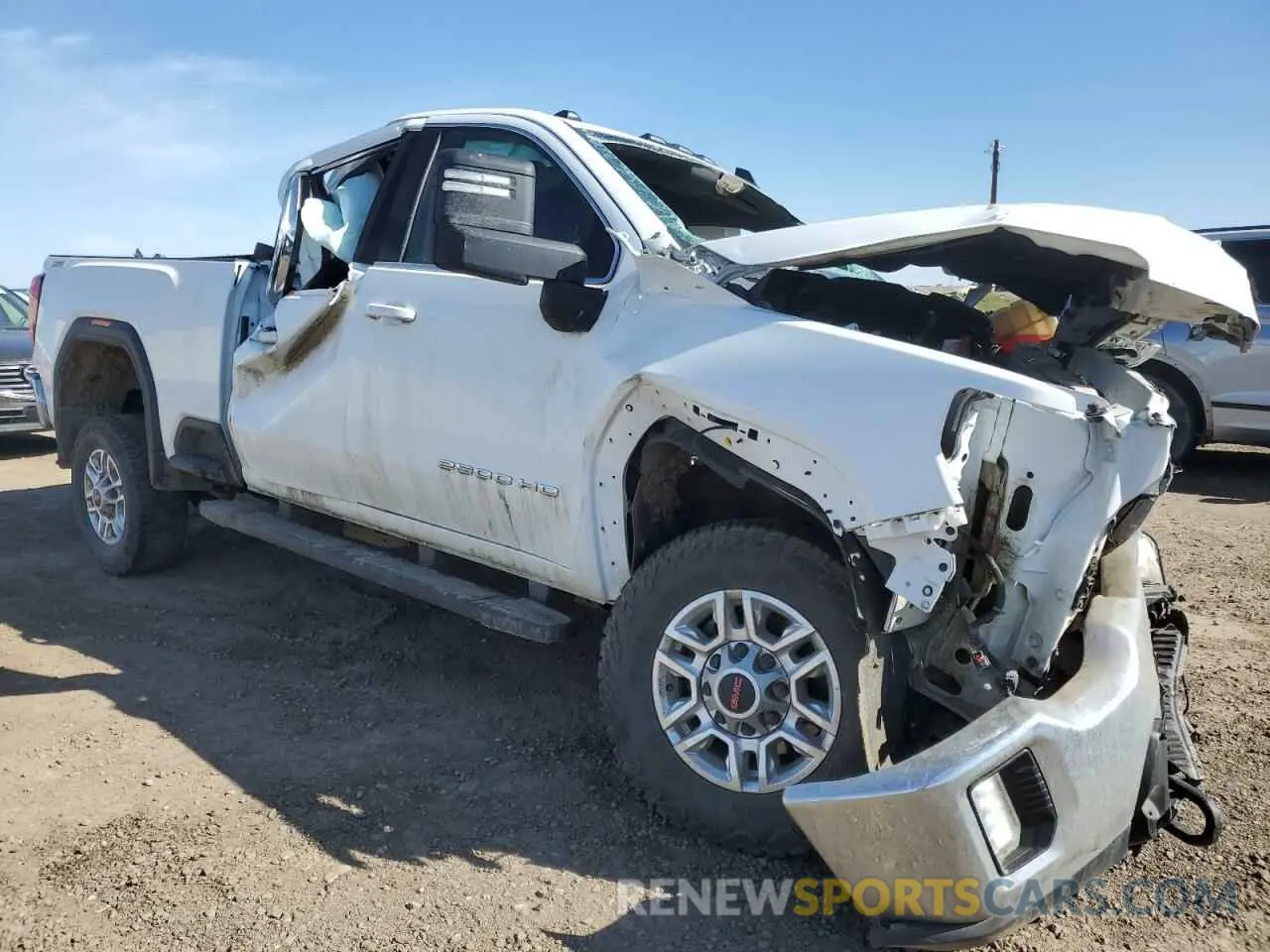 4 Photograph of a damaged car 1GT29ME72PF231291 GMC SIERRA 2023
