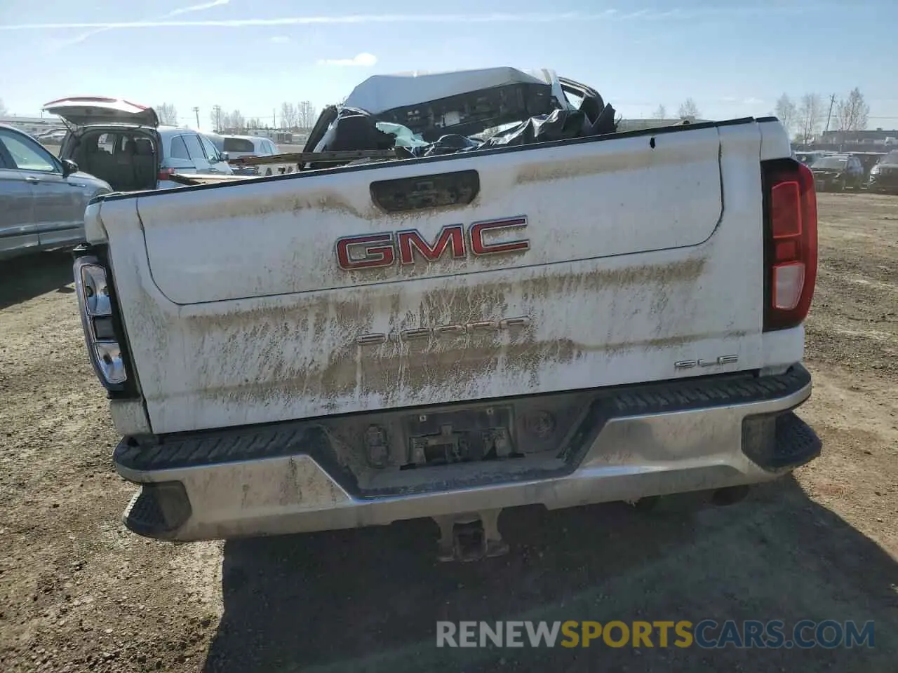 6 Photograph of a damaged car 1GT29ME72PF231291 GMC SIERRA 2023