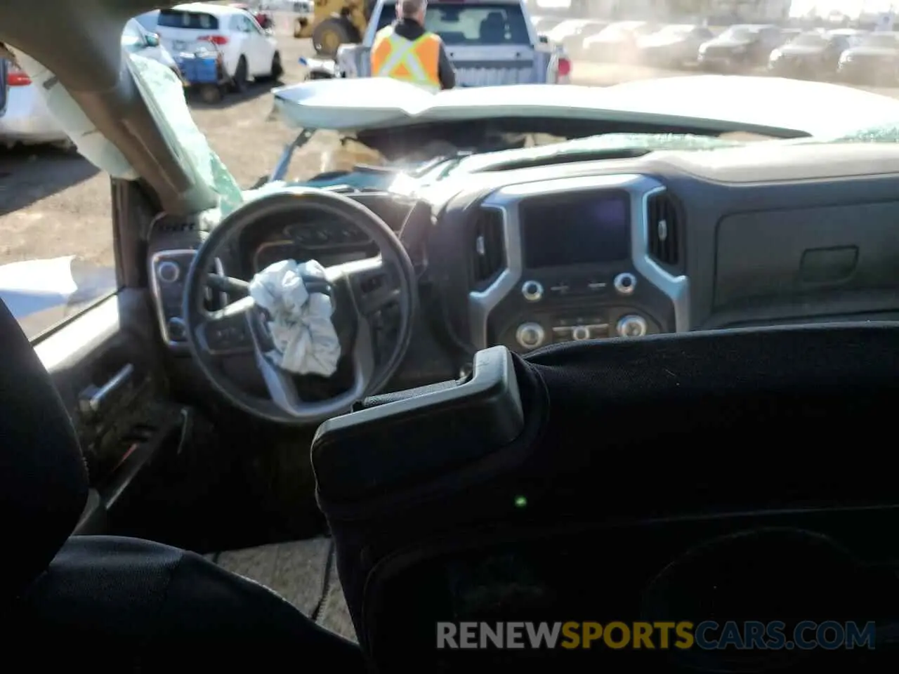 8 Photograph of a damaged car 1GT29ME72PF231291 GMC SIERRA 2023