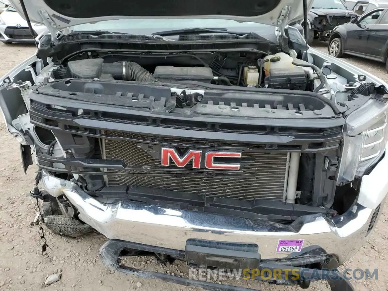 11 Photograph of a damaged car 1GT49LE75PF212494 GMC SIERRA 2023