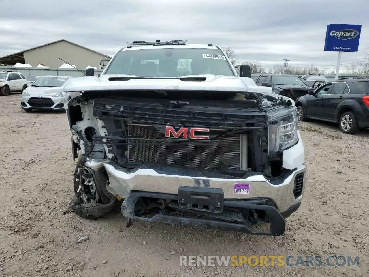 5 Photograph of a damaged car 1GT49LE75PF212494 GMC SIERRA 2023