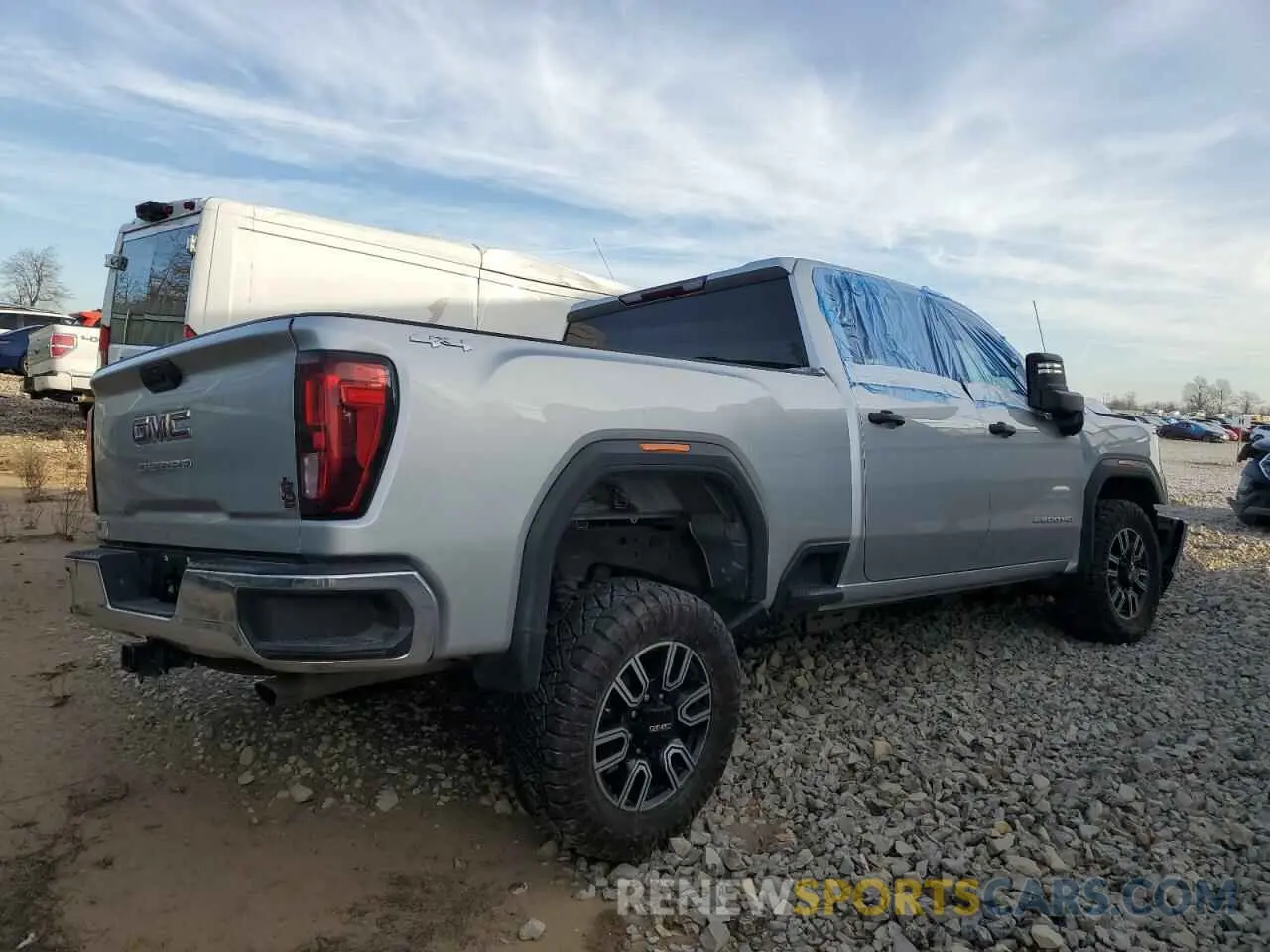 3 Photograph of a damaged car 1GT49LE76PF174578 GMC SIERRA 2023