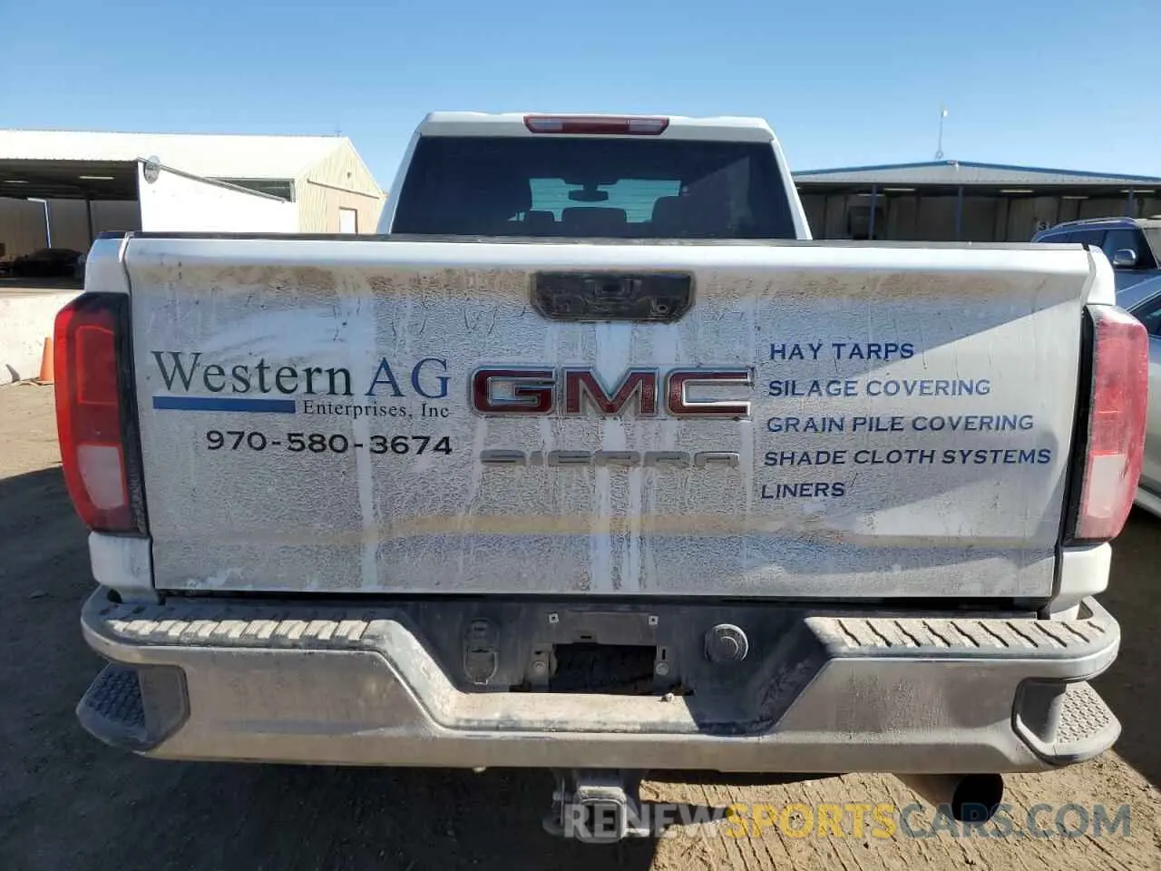 6 Photograph of a damaged car 1GT49LEY8PF227967 GMC SIERRA 2023