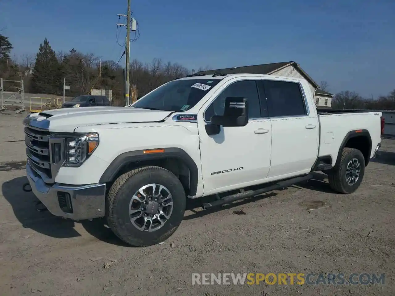 1 Photograph of a damaged car 1GT49MEY0PF190080 GMC SIERRA 2023