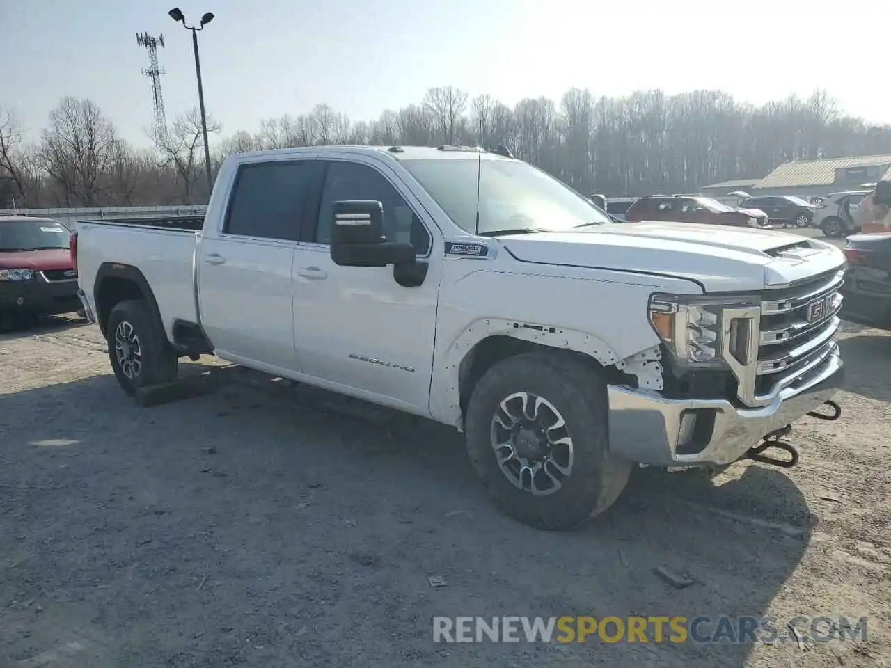 4 Photograph of a damaged car 1GT49MEY0PF190080 GMC SIERRA 2023