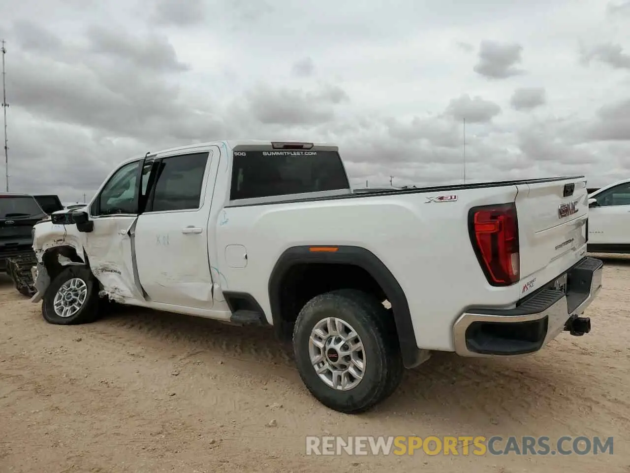 2 Photograph of a damaged car 1GT49MEY1PF143897 GMC SIERRA 2023