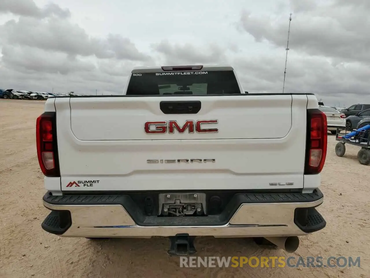 6 Photograph of a damaged car 1GT49MEY1PF143897 GMC SIERRA 2023